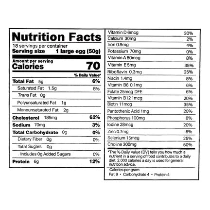 Dakota Healthy Eighteen Free Range Brown Large Eggs 18 count