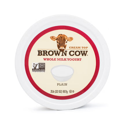 Brown Cow Whole Milk Plain Yogurt 32 oz