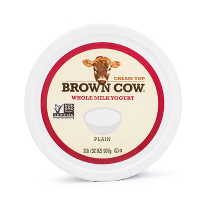 Brown Cow Whole Milk Plain Yogurt 32 oz