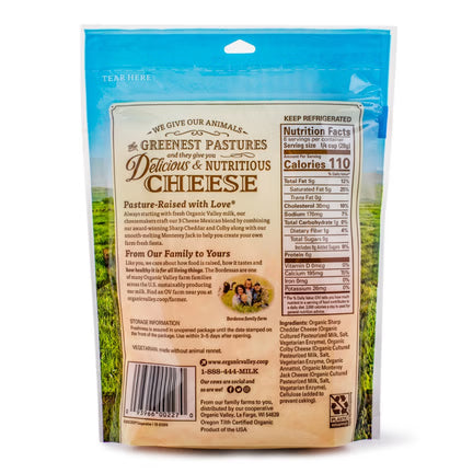 Organic Valley Mexican Blend Shredded Cheese 6 oz